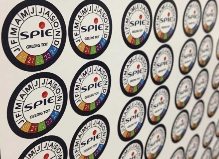 Keuringsstickers voor Spie