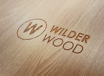 Wilder Wood logo ontwerp